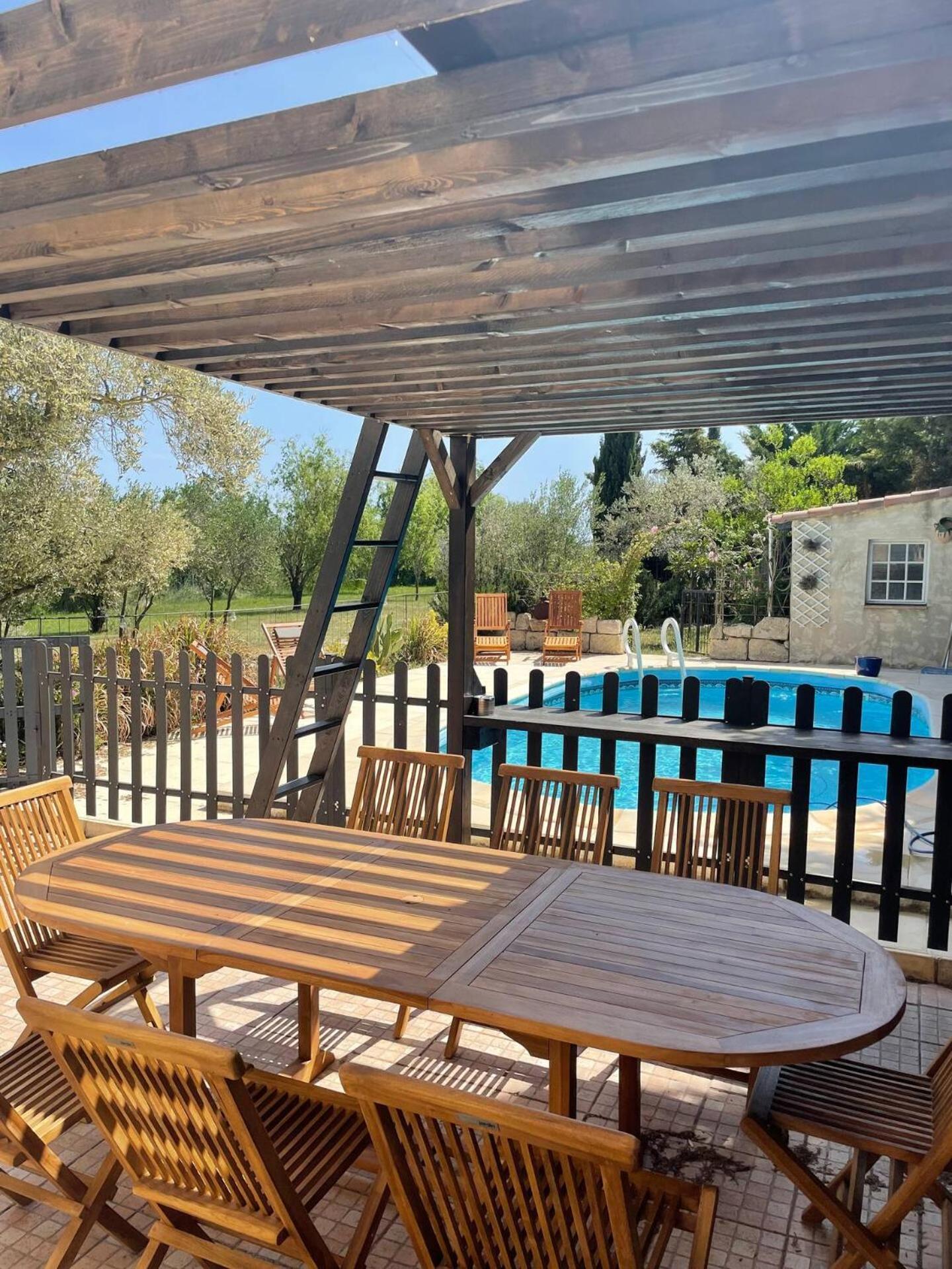 Mas Provencal De 120M2 En Camargue, Avec Piscine Et Parking Inclus, Ideal Pour Des Vacances Αρλ Εξωτερικό φωτογραφία